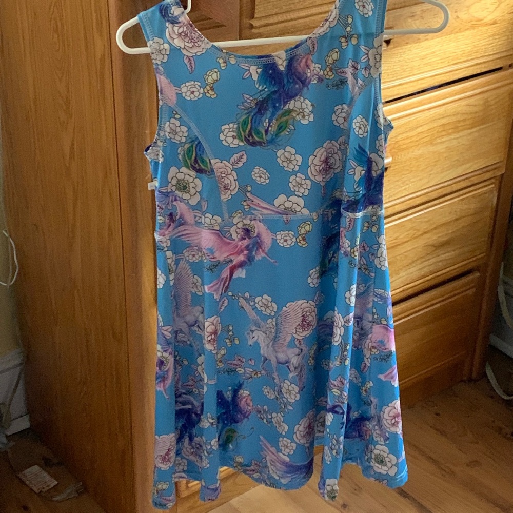EUC Girls super soft unicorn/fairy play dress Sz8
